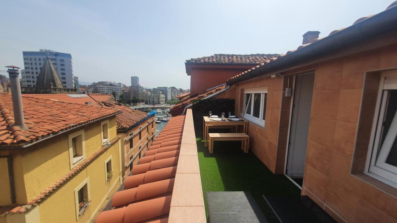 Las Terrazas De Gueeli 6 Pax Wifi - Garaje - Vistas - Vut-3391-As Gijón Dış mekan fotoğraf
